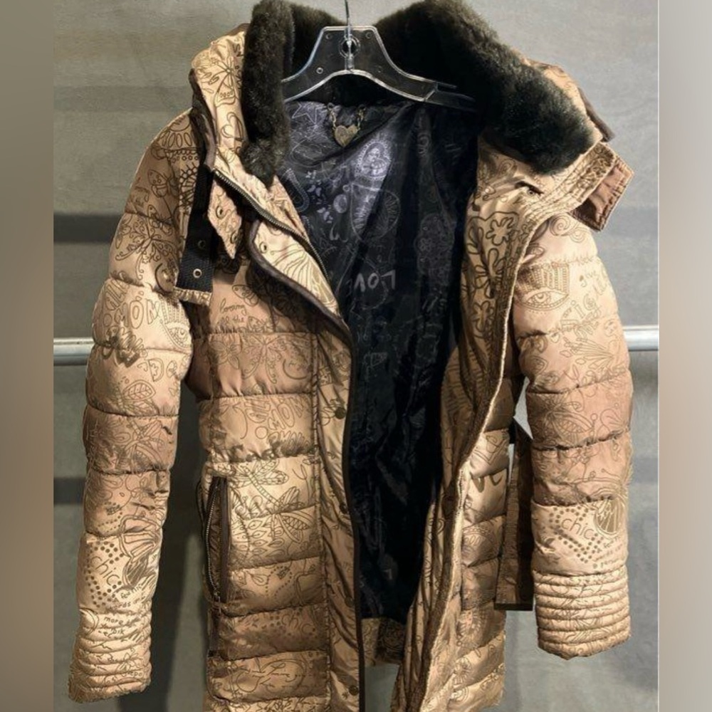 Desigual parka sz EU 38 US 8
